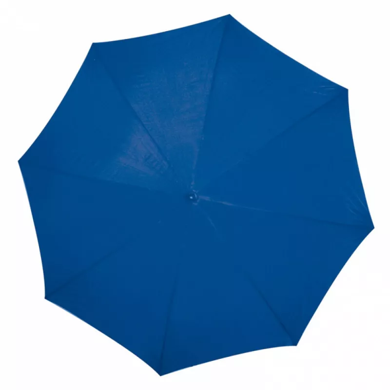 Parasol automatyczny z drewnianą rączką, śr. 105 cm - niebieski (4513104)