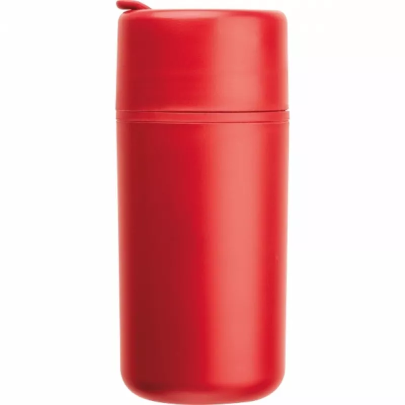 Kubek z podwójnymi ściankami GENOA 500 ml - czerwony (535405)