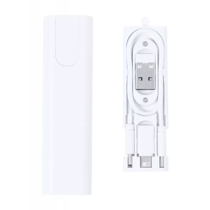 Tich zestaw kabli USB do ładowania - biały (AP734240-01)
