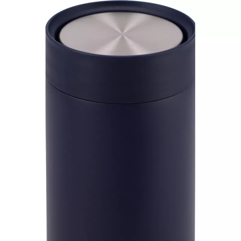 Kubek termiczny stalowy z recyklingu LE PORT MoLu 360 ml - granatowy (535344)