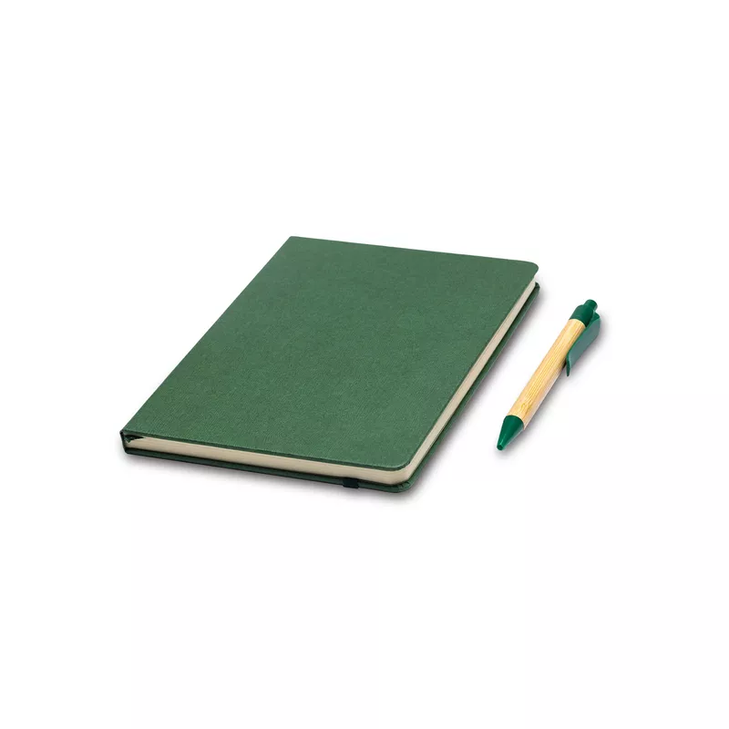 Zestaw upominkowy notes z długopisem Forest - zielony (R64258.05)