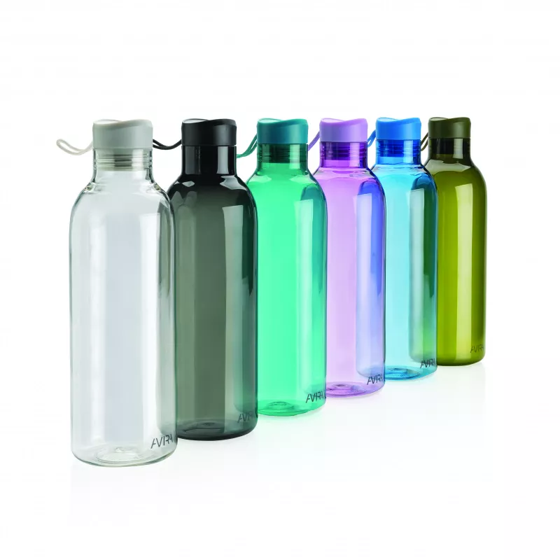 Butelka sportowa 1000 ml Avira Atik z RPET - turkusowy (P438.043)