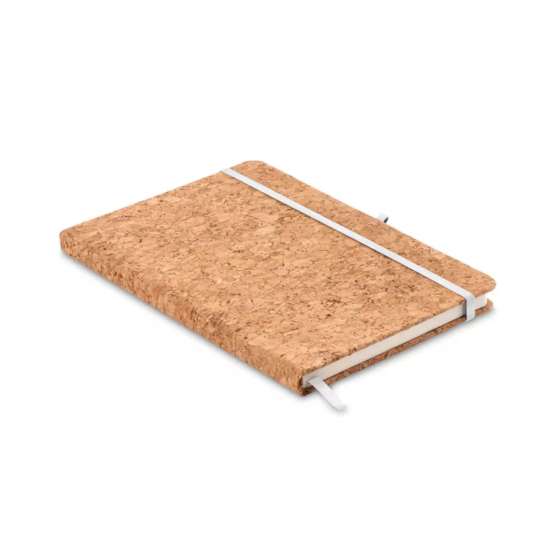 Notes A5 w korkowej okładce 96 kartek w linię SUBER - Bialy (MO9623-06)