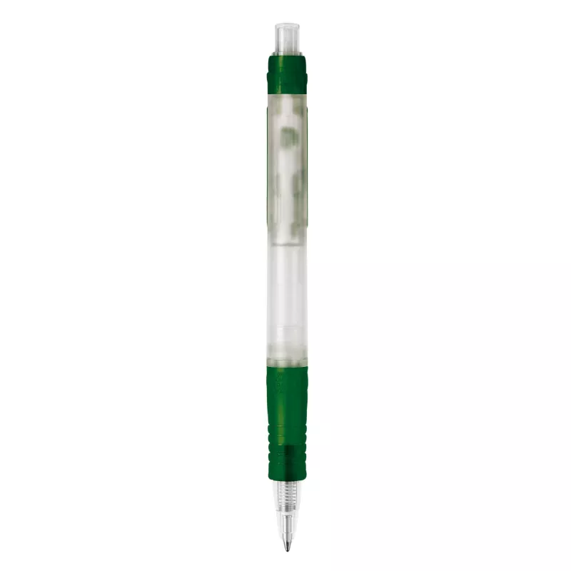 Długopis Vegetal Pen Clear przejrzysty z PLA - zielony  mrożony (LT87540-N5431)