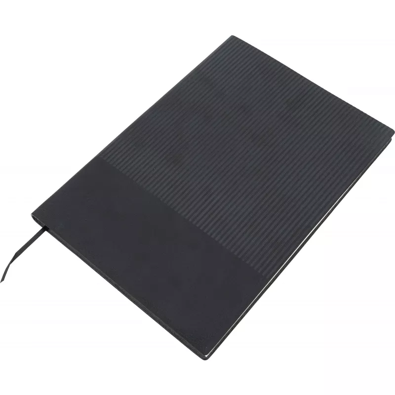 Notatnik A5 z długopisem metalowym CrisMa VALENTINO - czarny (2438603)