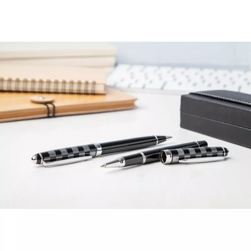 Verlaine zestaw długopisów - czarny (AP852012)