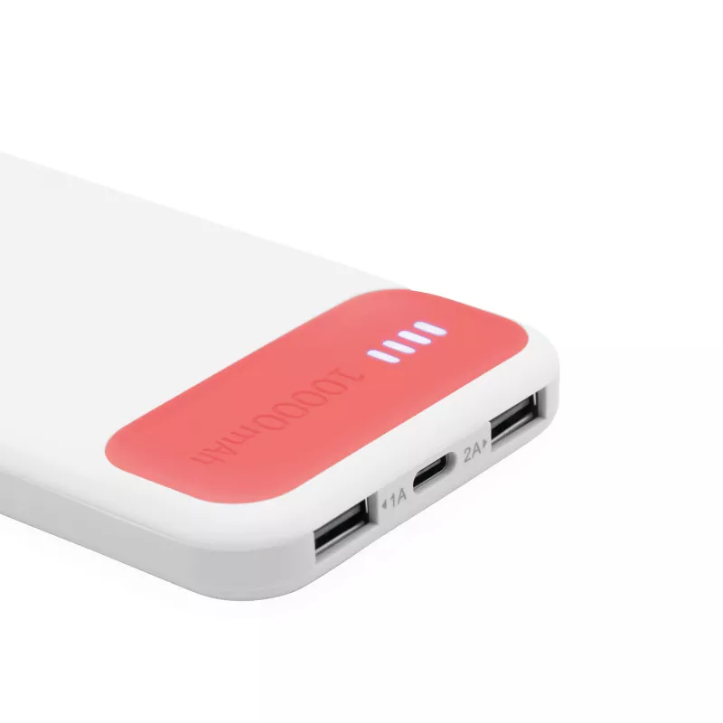 Powerbank - biały, czerwony (56-1107240)