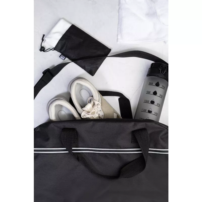 Draper Torba sportowa RPET - czarny (AP800786-10)