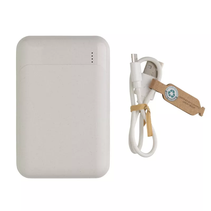 Power bank 10000 mAh - biały (P322.663)