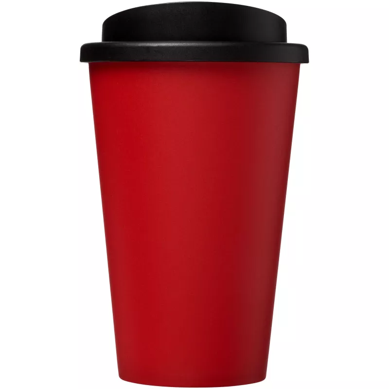 Kubek termiczny z serii Americano® o pojemności 350 ml - Czarny-Czerwony (21000116)