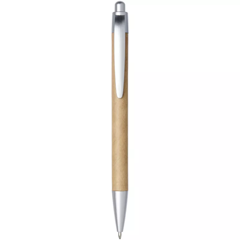 Długopis Tiflet z papieru z recyklingu - Brązowy (10739400)