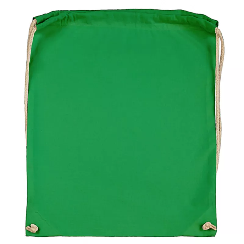 Plecak bawełniany na sznurkach Jassz 140 g/m², 38 x 42 cm - Peagreen (602.57-PEAGREEN)