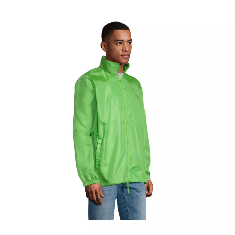 Wiatrówka unisex z kapturem 210 g/m² Sol's SHIFT - Lime (S01618-LM)