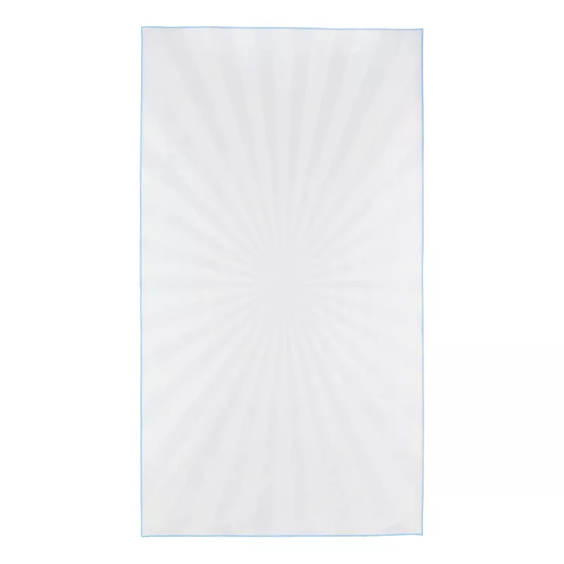 Szybkoschnący ręcznik plażowy R-PET 100×180 cm, sublimacja - niebieski (LT97215-N0011)