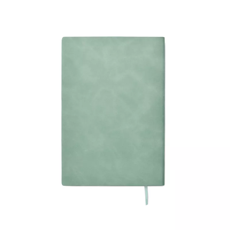 Notes A5 w okładce z PU 80 kartek w linię TINTRAY - Miętowy Zielony (MO2663-77)