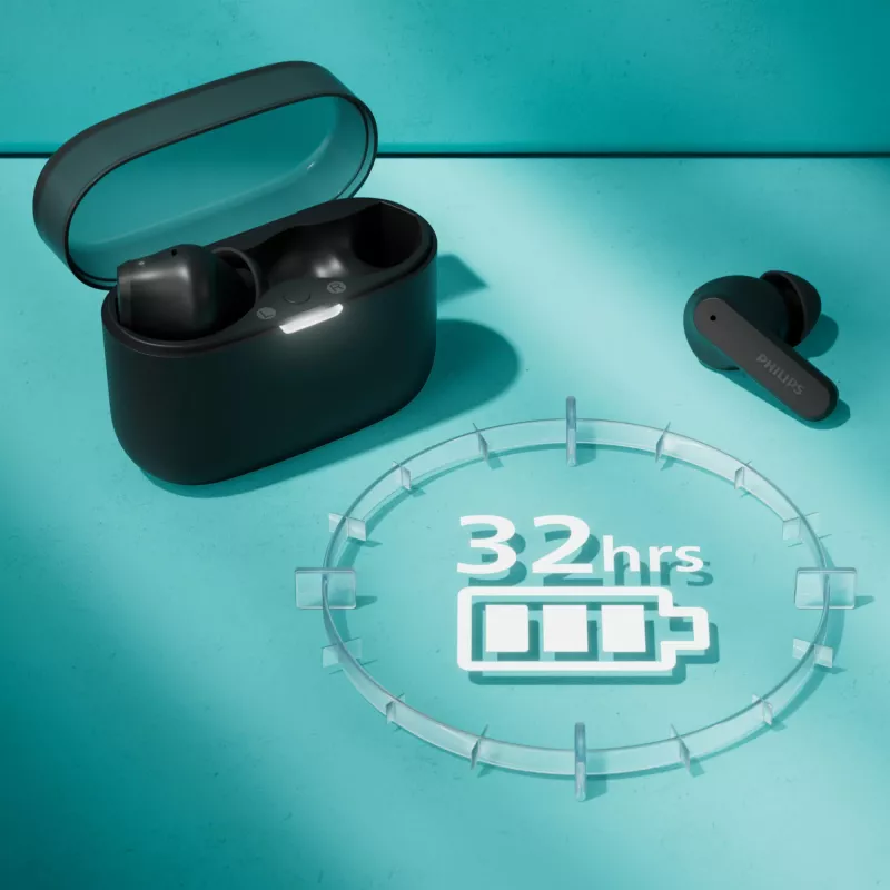 TAT2000 | Bezprzewodowe słuchawki douszne Philips - czarny (LT42260-N0002)