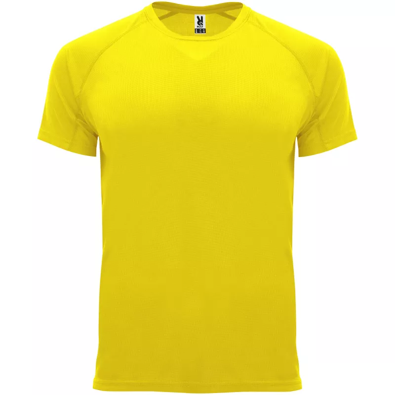 Bahrain sportowa koszulka dziecięca z krótkim rękawem - Żółty (K0407-YELLOW)