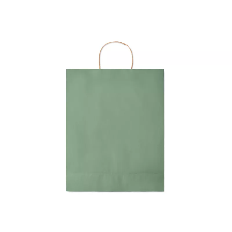 Torba prezentowa papierowa duża 90 g/m² PAPER TONE L - Zielony (MO6174-09)