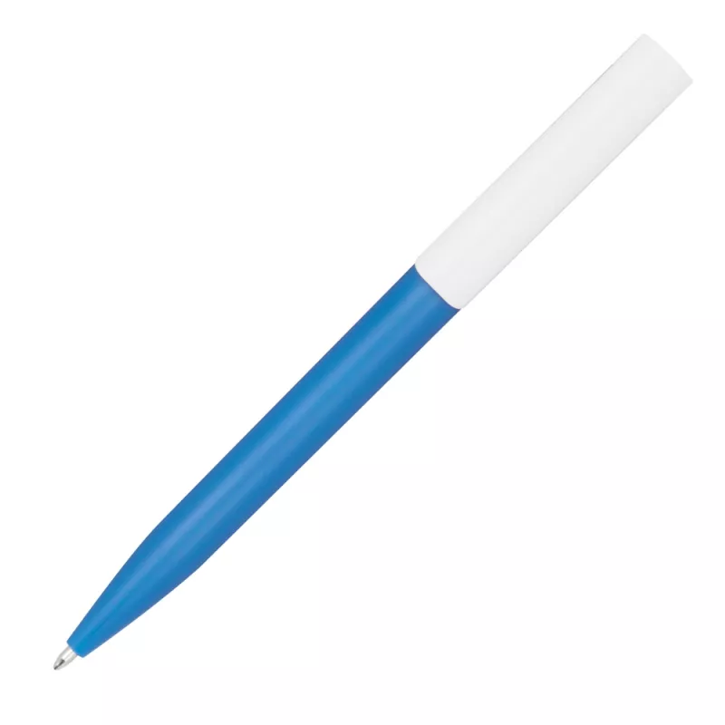 Długopis reklamowy plastikowy 13758 - niebieski (1375804)
