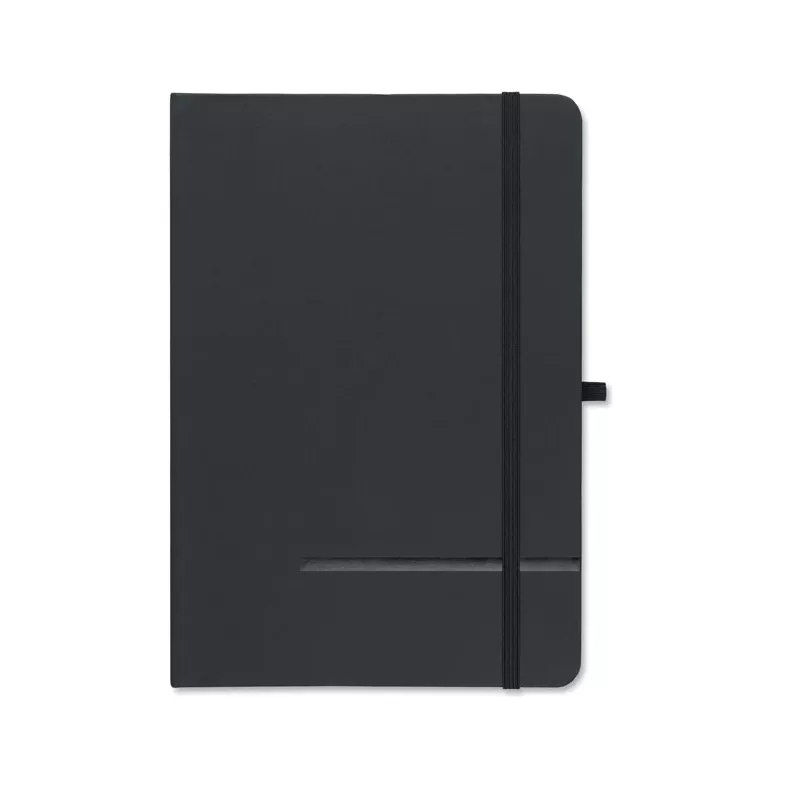 Zestaw notes A5, długopis i kubek 300 ml READYSET - Czarny (MO3230-03)