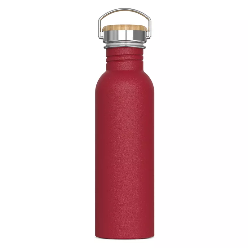 Butelka metalowa z pojedynczą ścianką Ashton 750ml - ciemnoczerwony (LT98885-N0020)