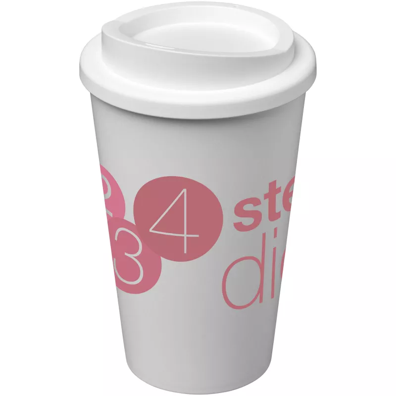 Kubek termiczny z serii Americano® o pojemności 350 ml - Biały (21000107)