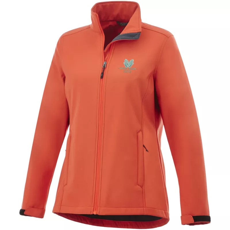 Damska kurtka typu softshell Maxson - Pomarańczowy (38320-ORANGE)