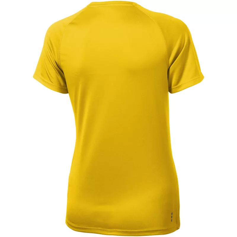 Damski T-shirt Niagara z krótkim rękawem z dzianiny Cool Fit odprowadzającej wilgoć - Żółty (39011-YELLOW)