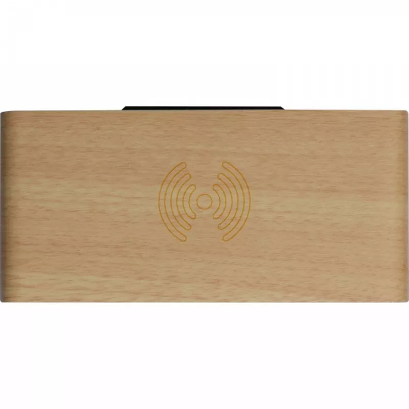 Zegar z ładowarką indukcyjną DELILAH - beżowy (3151513)