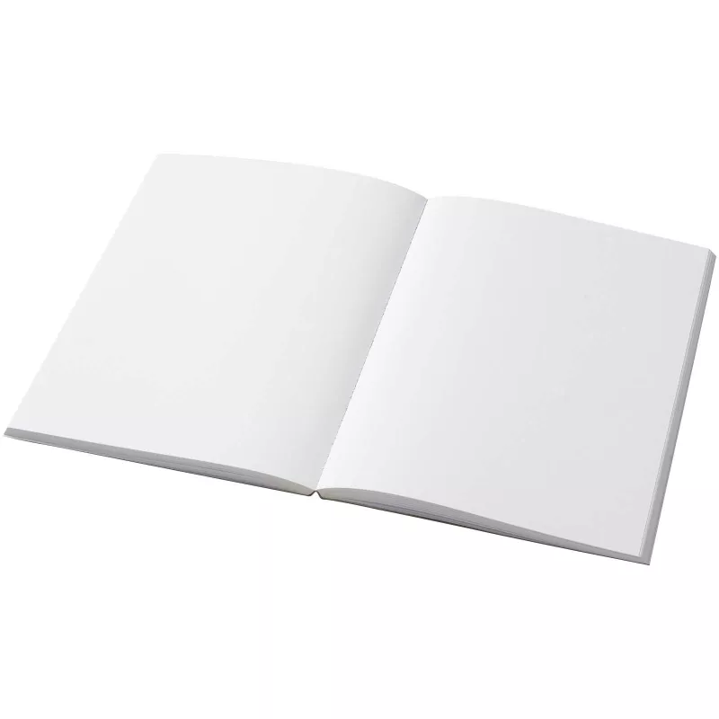 Notatnik A5 Novella Austen z miękką okładką z materiału z recyklingu, papier pakowy — 100 kartek - Piasek pustyni (21026406)