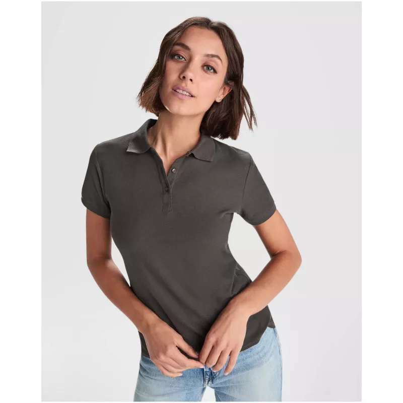 Damska koszulka polo premium 190g/m² ROLY PEGASO - Biały (R6644-WHITE)