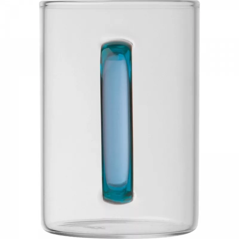Kubek szklany 250 ml EDDA - niebieski (8234004)