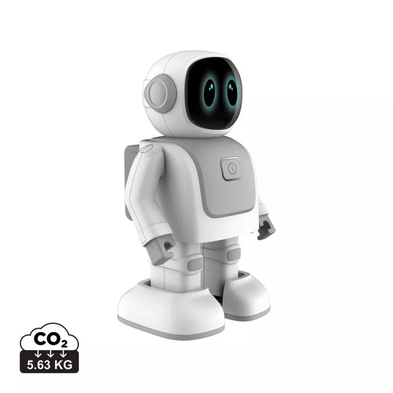 Tańczący głośnik bezprzewodowy robot Robert - biały (P330.3503)
