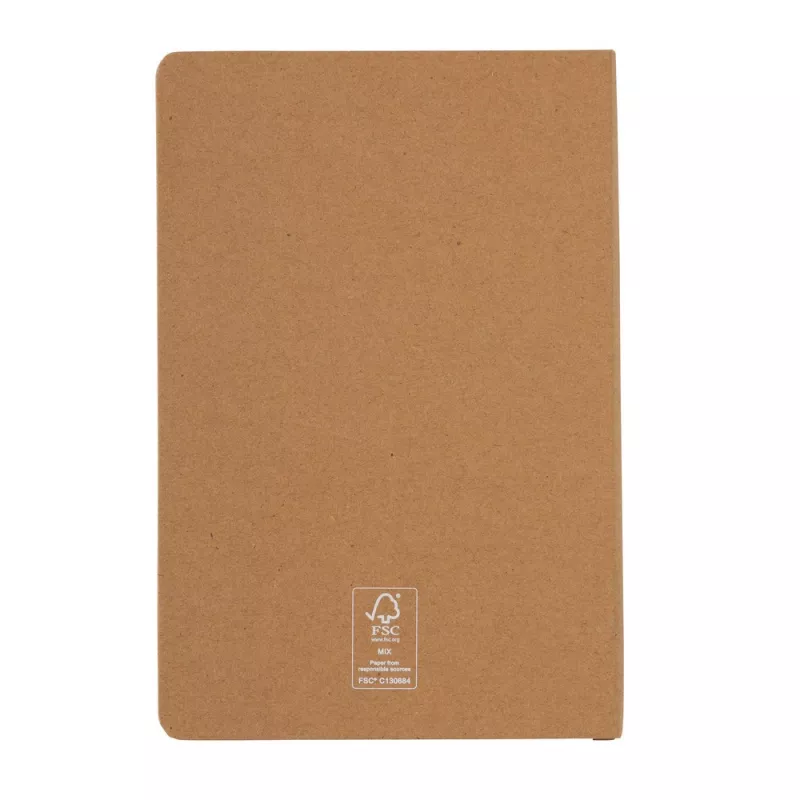 Notatnik A5, twarda okładka - brązowy (P774.439)