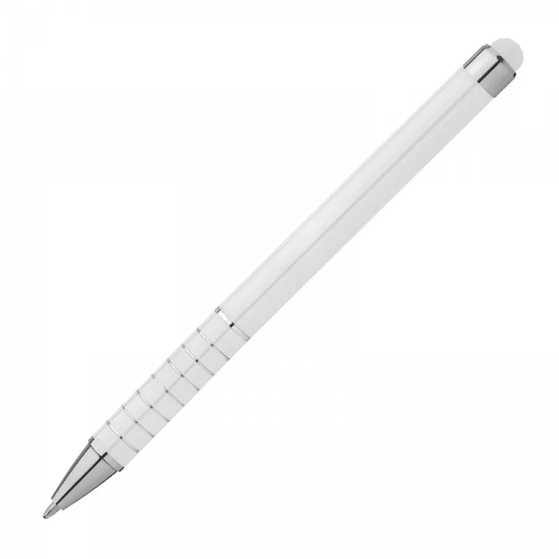 Długopis metalowy touch pen SEBASTIAN - biały (1041806)