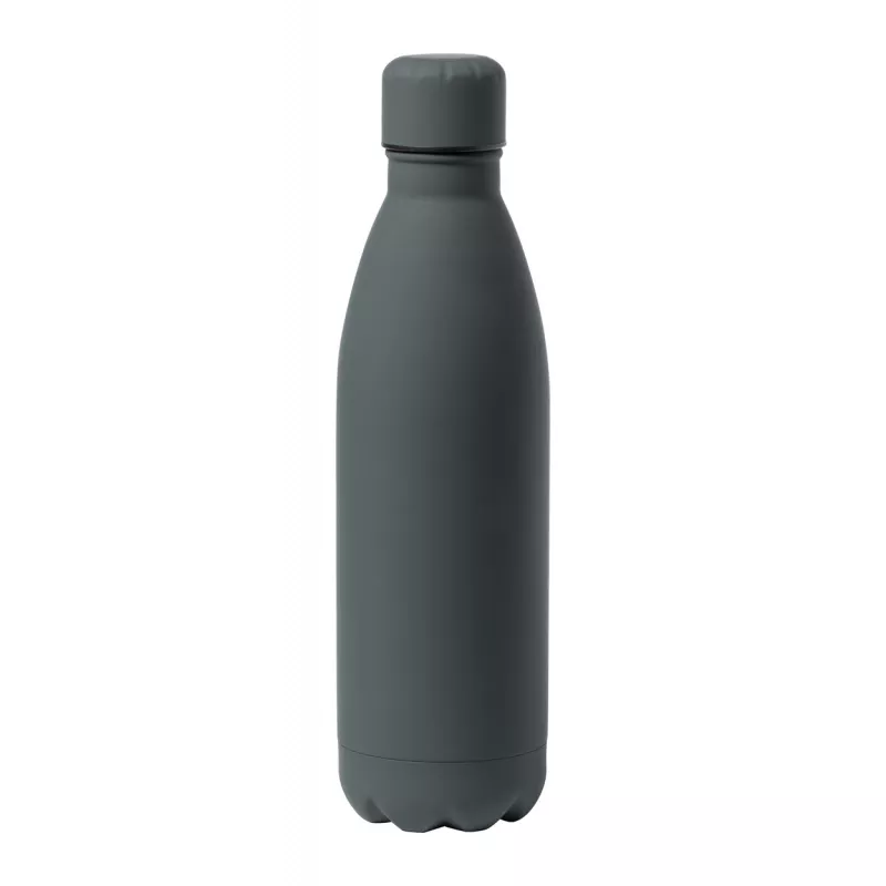 Butelka ze stali nierdzewnej z gumowanym wykończeniem 790 ml Jenings - szary (AP722812-77)