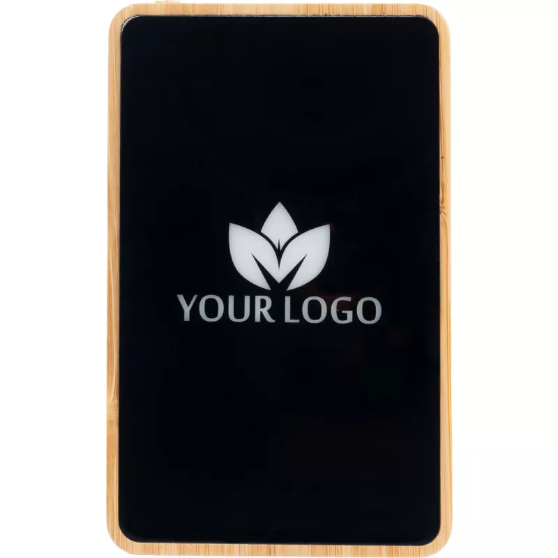 Power Bank 5000 mAh z podświetlanym logo - grey (EG061713)