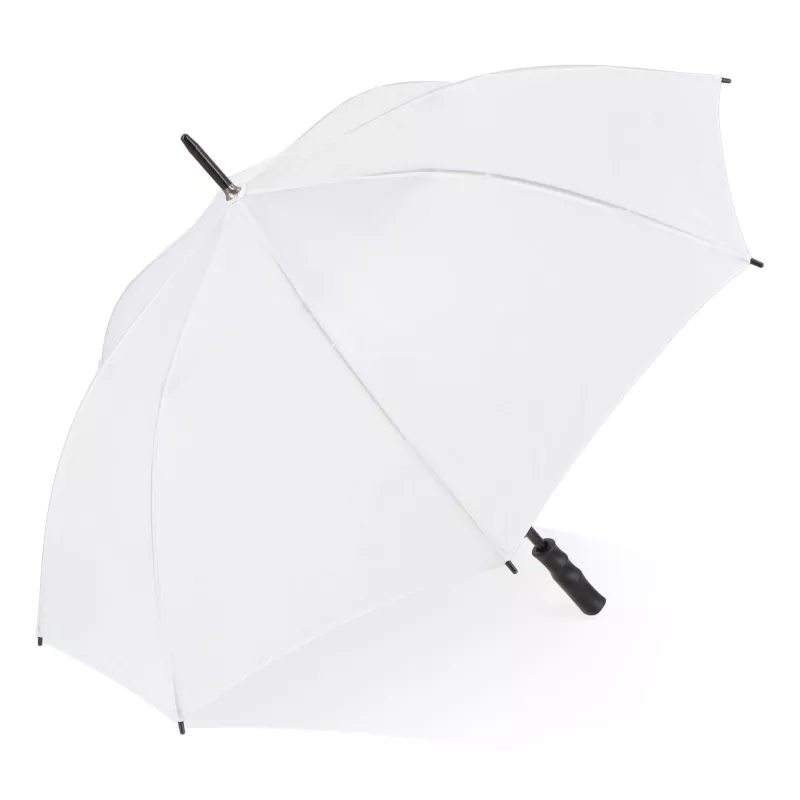 Parasol Bosco 190T Poliester 23" z automatycznie otwieraną rączką. - biały (LT97120-N0001)