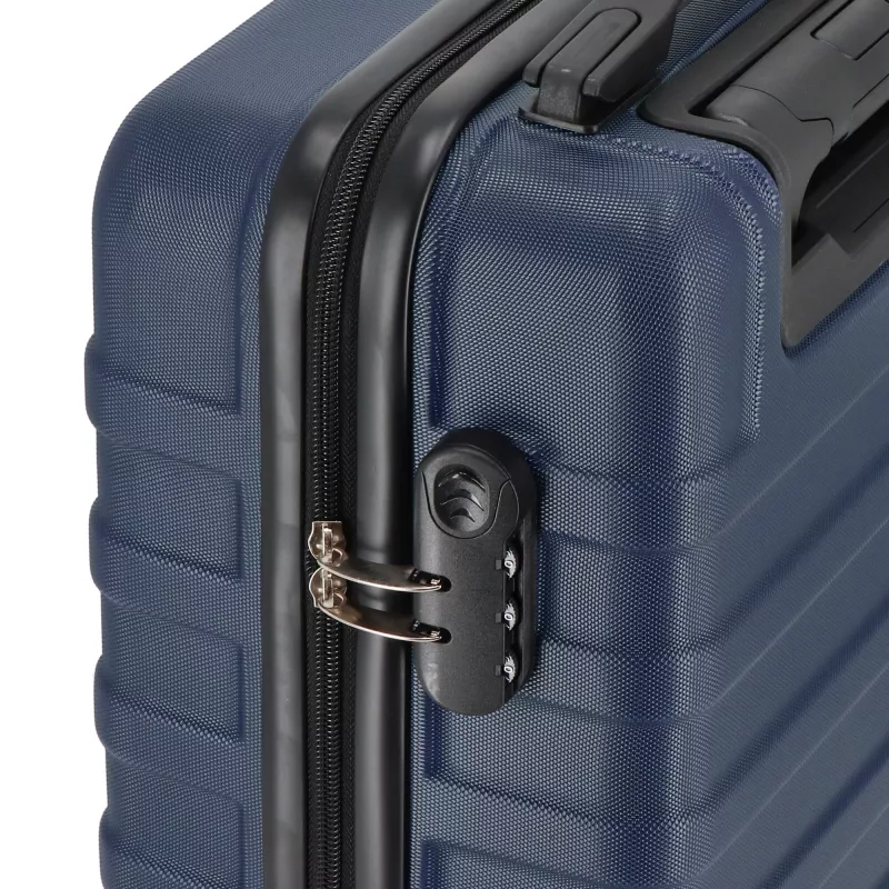 Wózek podróżny pod siedzenie 14 cali (35.6cm) - ciemnoniebieski (LT95398-N0010)