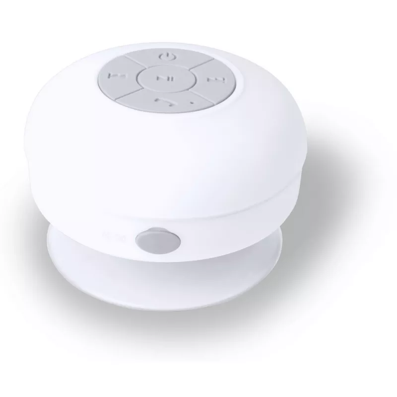 Głośnik bezprzewodowy 3W, stojak na telefon - biały (V3518-02)