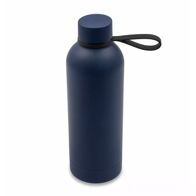 Butelka termiczna z uchwytem Mendoza Duo 500 ml - granatowy (R08993.42)