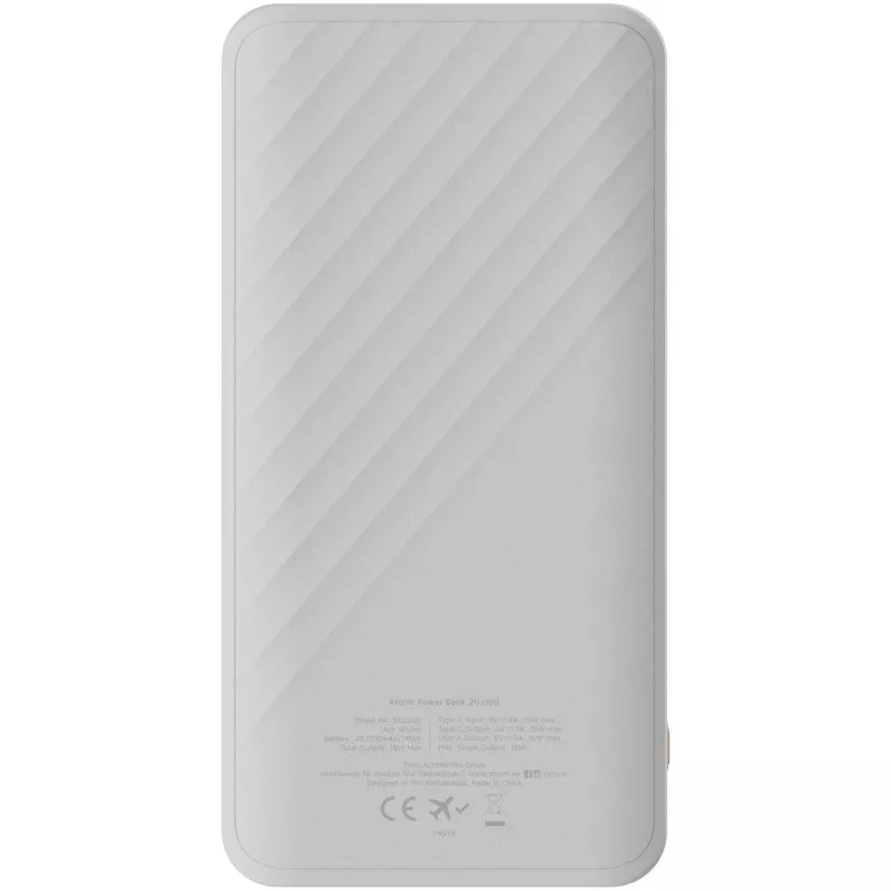 Xtorm XG220 Go2 powerbank 15 W 20 000 mAh z szybkim ładowaniem  - Zielony melanż (12441262)