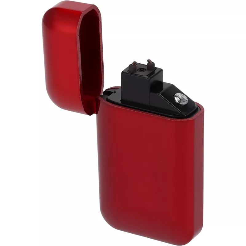 Zapalniczka z ładowaniem USB SIMONA - czerwony (9097605)