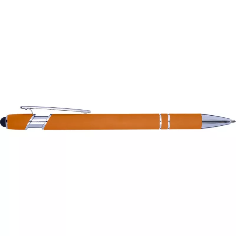 Długopis z touch pen-em - pomarańczowy (V1917-07)