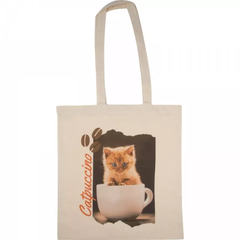 Torba bawełniana z długimi uszami 140 g/m2 GIOVANNI - naturalny (6216406)