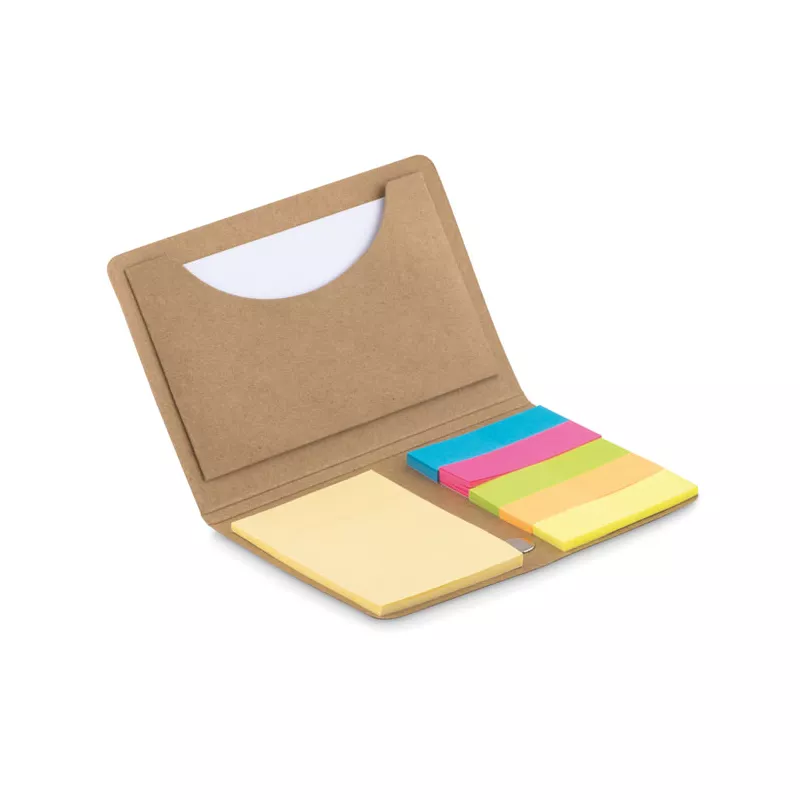 Etui z karteczkami samoprzylepnymi FOLDNOTE - Bezowy (MO9541-13)