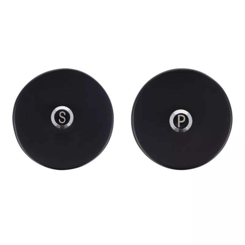 Zestaw drewnianych młynków do soli i pieprzu InSideOut - czarny (LT57209-N0002)