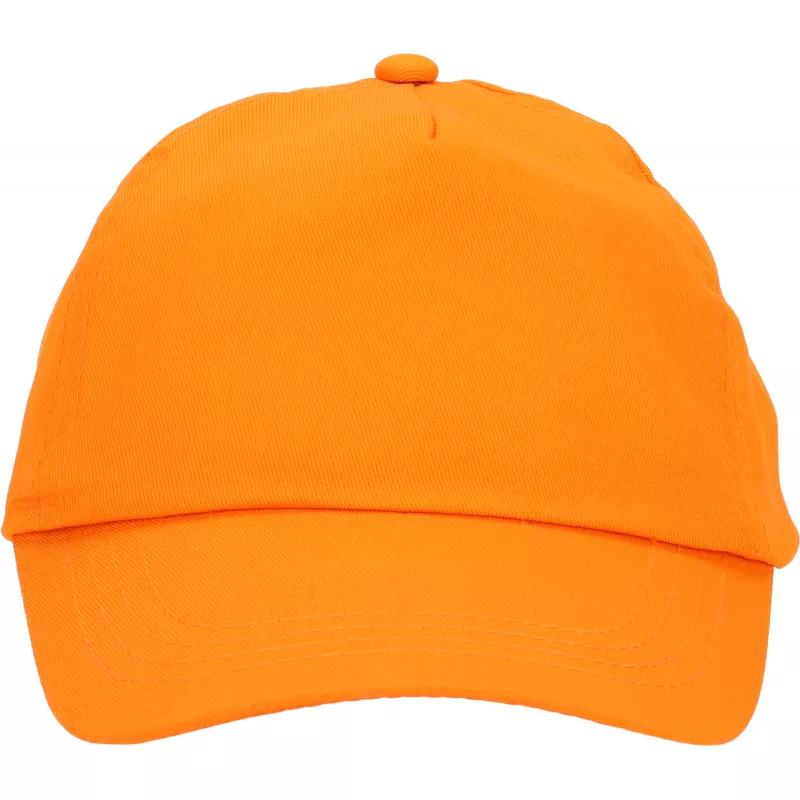 Czapka z daszkiem 5 paneli SANTA FE - pomarańczowy (246610)