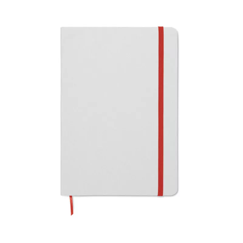 Notes A5 80 kartek w linię ROUTE WHITE - Czerwony (MO2578-05)