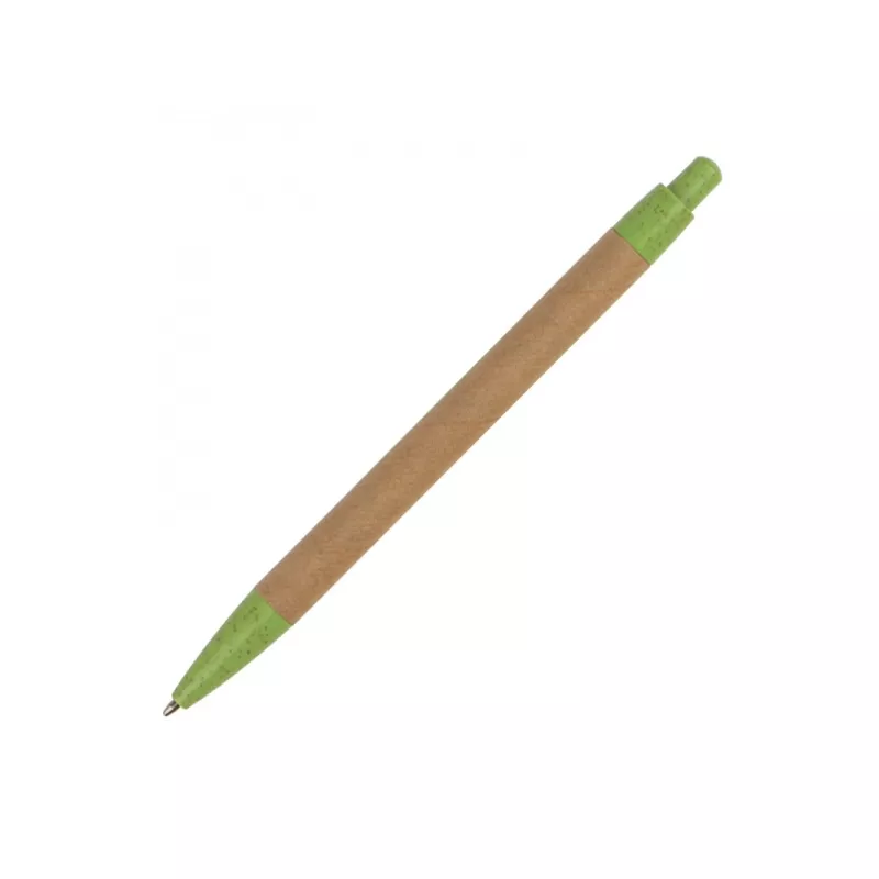 Długopis tekturowy LENNOX - jasnozielony (147229)